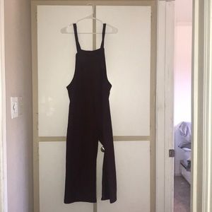 Maroon jumpsuit